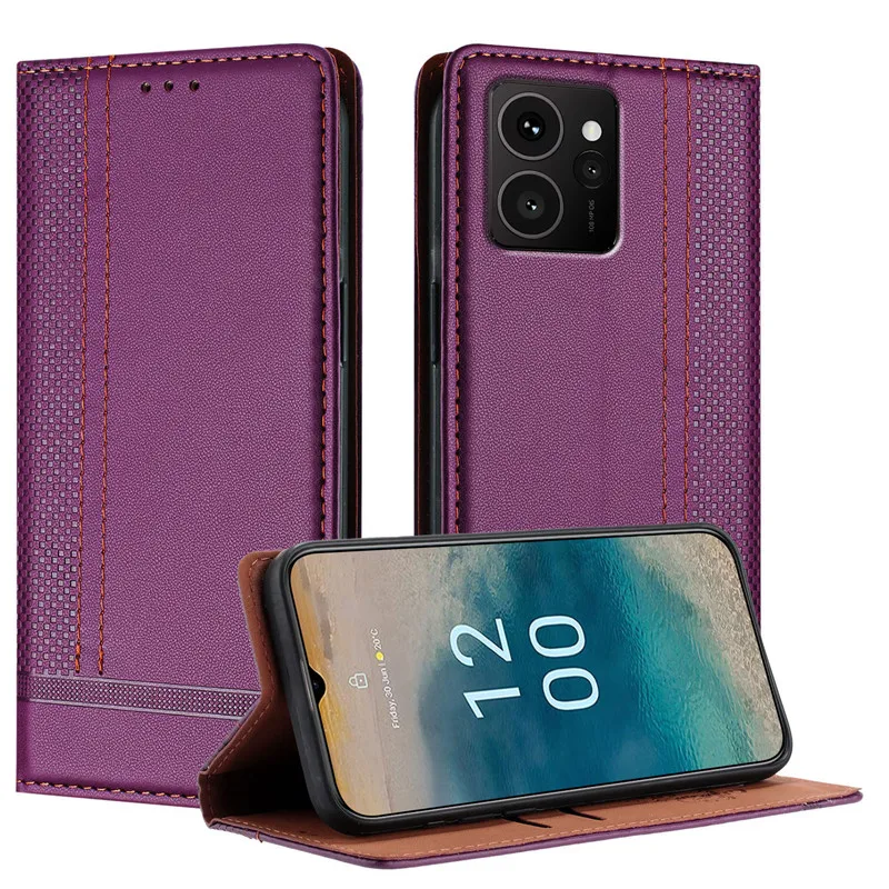 Leather Flip Wallet Case | Stylish Protective Phone Cover with Secure Closure