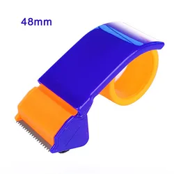 Durable Plastic Tape Dispenser with Roller Cutter (48mm A)