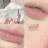 Lip Gloss Set Kit,5pcs Lip Mud Lip Balm with Necklace for Valentine's Day Birthday Holiday Gift Matte Liquid Lipsticks Cosmetics 3