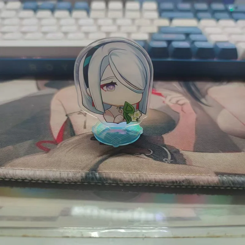 Genshin Impact Heytea Acrylic Stand – Ganyu & Shenhe Collectible Plate