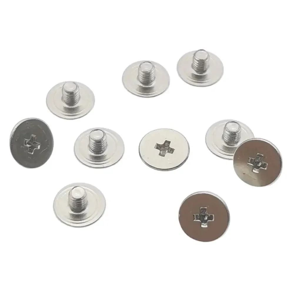 Laptop LCD Axis Shaft Hinge Screws 12pcs M2.5 Big Flat Head Carbon Nickel Plating for ACER A315-42 HP 15 Dell 3590 3510