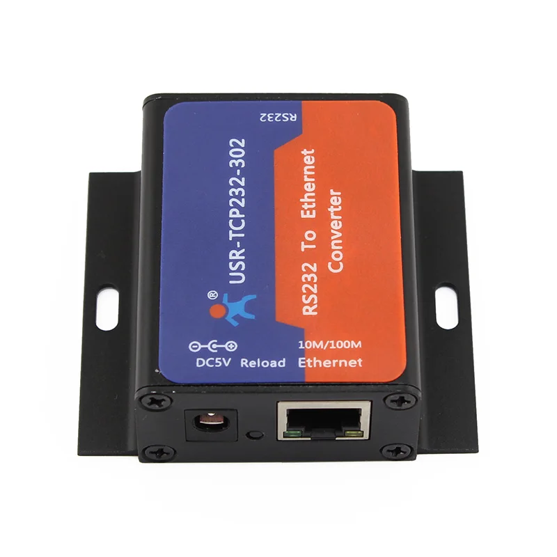 USR-TCP232-302 RS232 to TCP IP converter Serial to Ethernet support DNS DHCP Built-in webage wifi converter