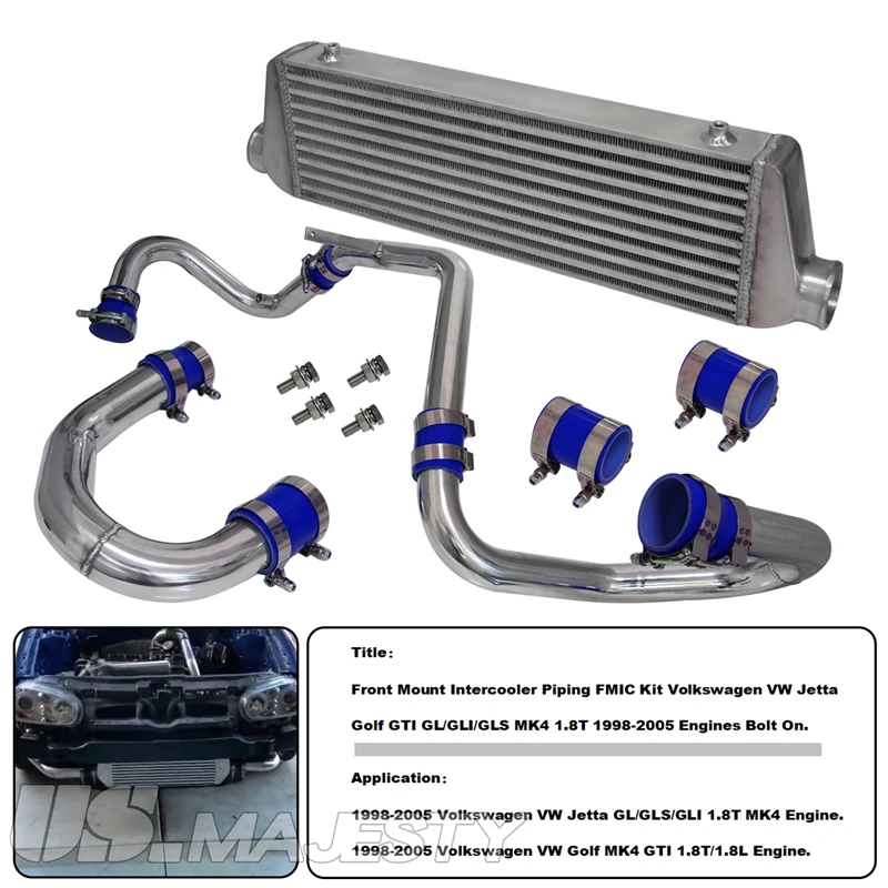 ARM VW MK6 GTI GOLF R FRONT MOUNT INTERCOOLER Palenon, 44 OFF