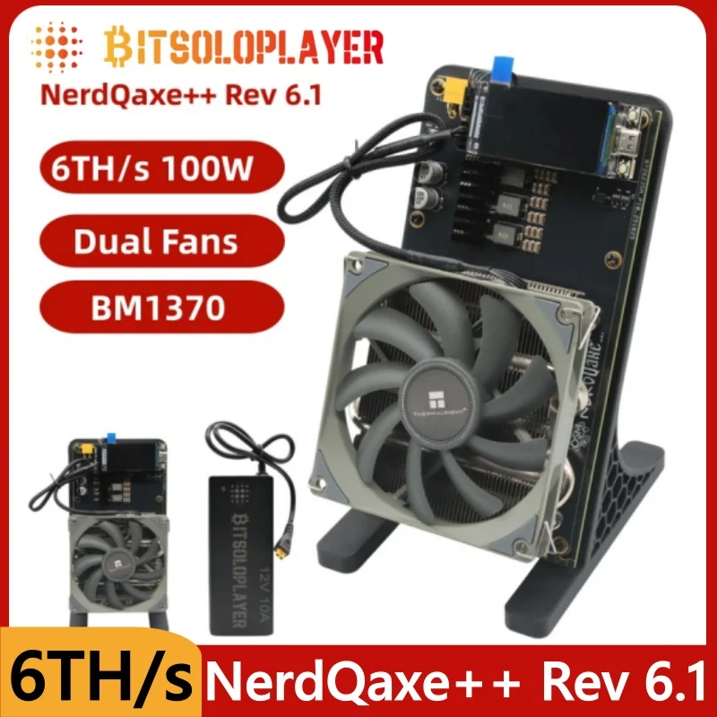 NerdQaxe++ 6 TH/s