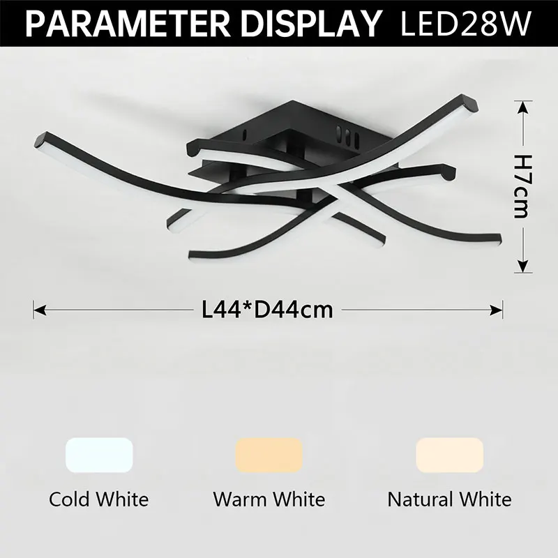 مصباح السقف مصباح غرفة المعيشة الحديثة لغرفة الطعا...