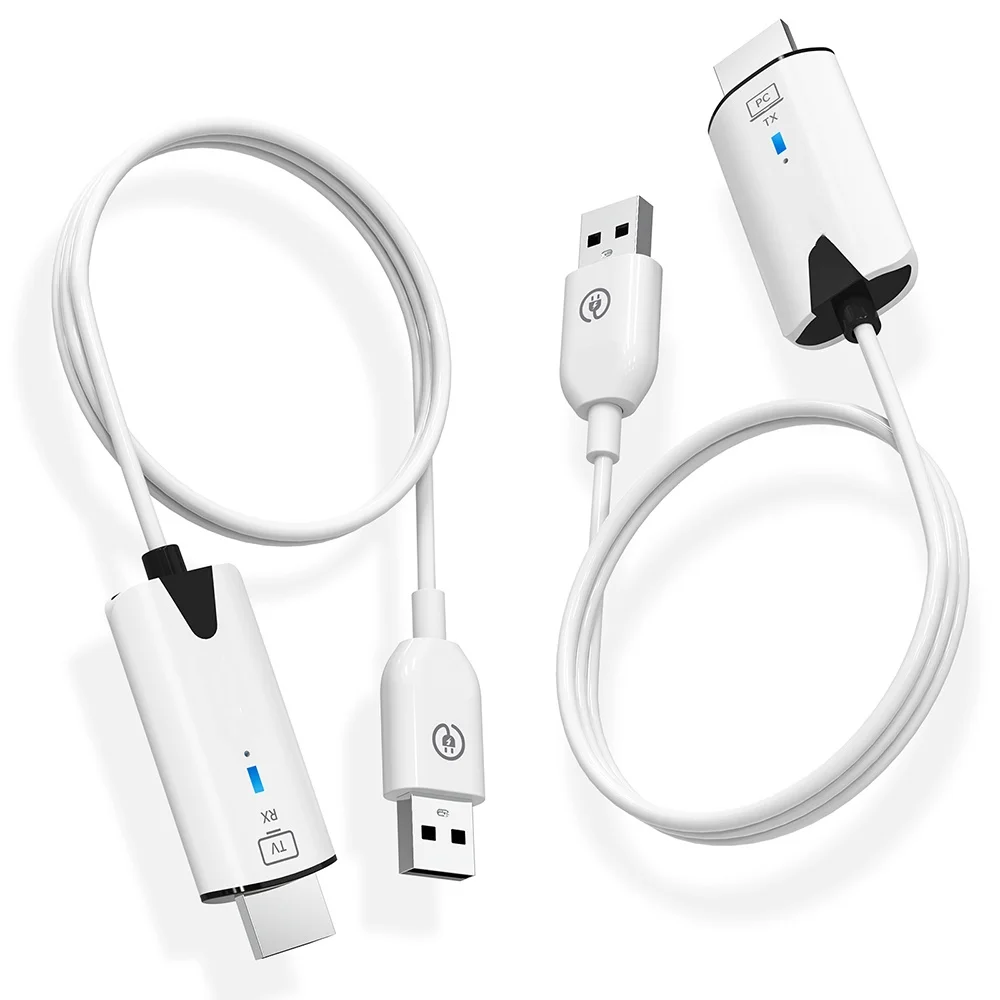 무선 변속기 비디오 송신기 및 리시버 HDMI 호환 익스텐더 디스플레이 어댑터 케이블, 카메라용 스크린 미러, 30m