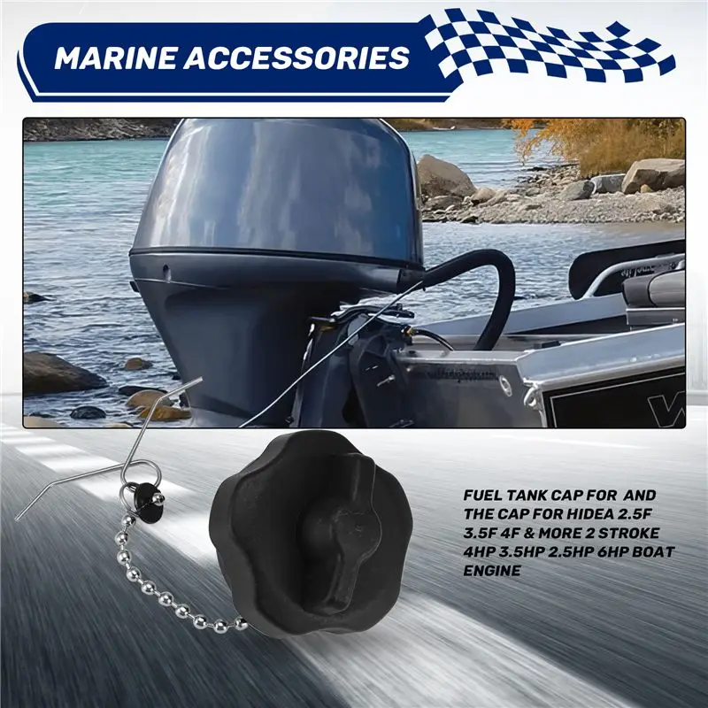 MML-연료 탱크 캡 및 Hidea 2.5F 3.5F 4F 2 스트로크 4HP 3.5HP 6HP용 캡