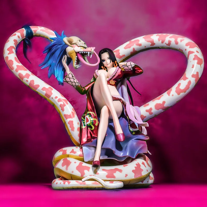 

One Piece GK POP Snake Princess Boa Hancock Anime Action Figure Model 21cm PVC Statue Collection Toy Desktop Decoration Figma