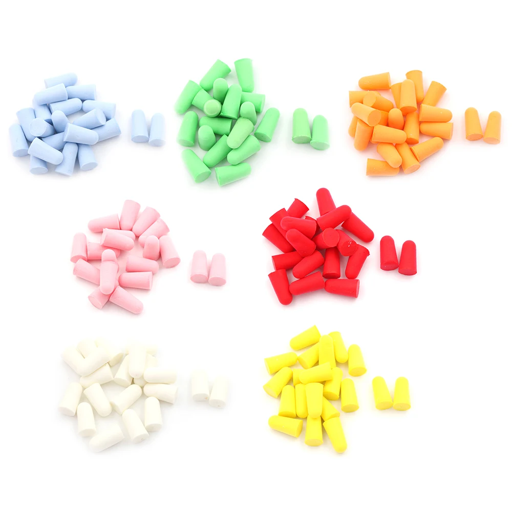 

20pcs PU Foam Ear Plugs Anti Noise Snore Earplugs Comfortable Noise Protection Earplugs For Study Sleep New