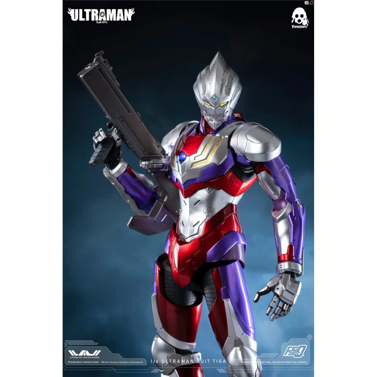

Оригинальная оригинальная анимационная экшн-игрушка 3 А Threezero TIGA ultramмарин 1/6