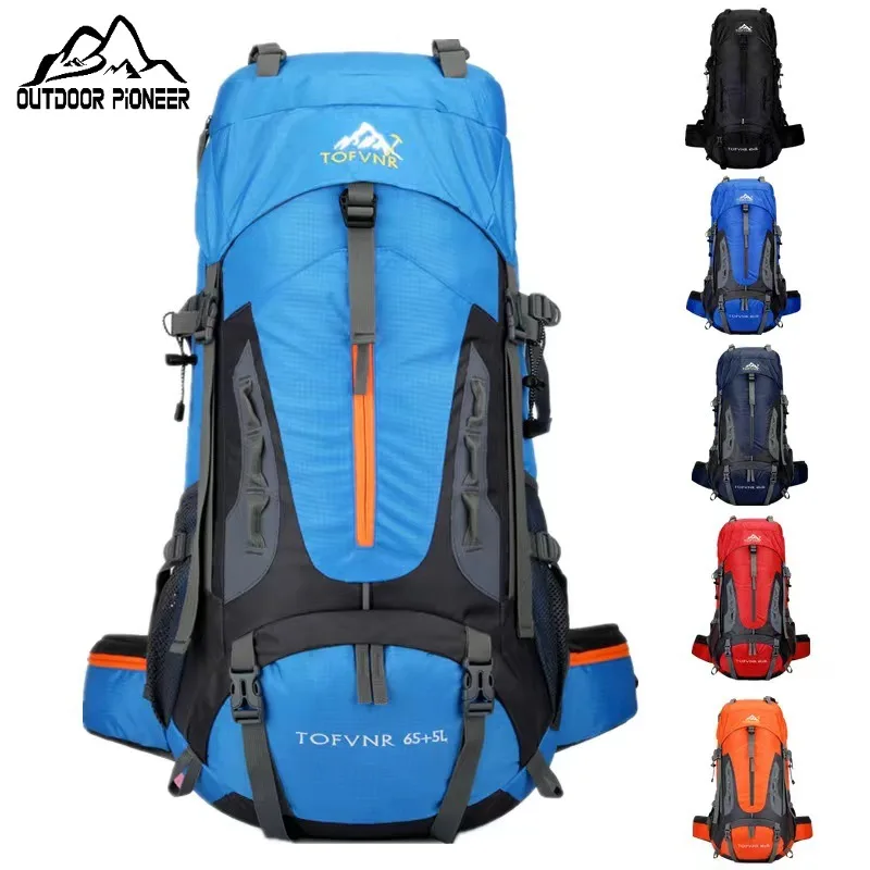 

70LHigh Capacity Outdoor Mountaineering Skiing Hiking Camping Outdoor Sports Backpack Tactical Backpack Travel Backpack Satchel