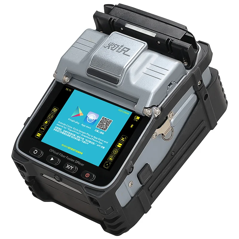 

FTTH Welding Splicing Machine Automatic Intelligent 8S Splicing Time AI-7C Fiber Fusion Splicer 6motor