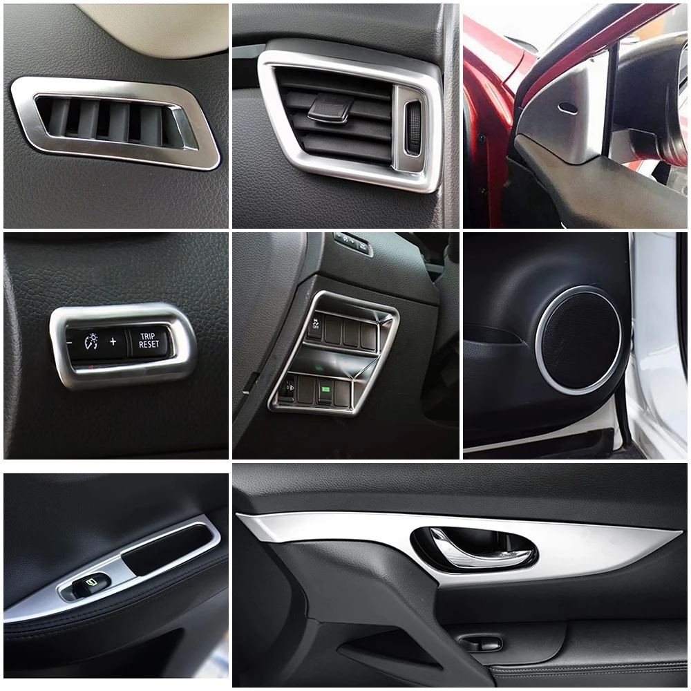 

Для Nissan Qashqai J11 2014 2020 Автомобильная центральная консоль ремонт приборной панели чтение детской двери аудио динамик