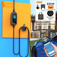 feyree 22KW 32A 3Phase Type2 Portable EV Charger Wi-Fi APP Control EVSE Charging Box Charging Station for Electric Car Charger - Image 6