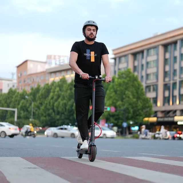HEZZO 36v 350W 10.4Ah 15.6MPH Electric Scooter Adult HS-04Pro 8.5 6
