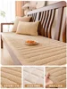 Thick Corduroy Solid Wood Sofa Cover Chinese Plush Solid Color Non-Slip Sofa Cushion Sofa Towel Home Living Room Decoration 5