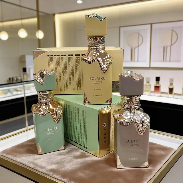 Parfum féminin classique d'inspiration orientale, Eclaire Eau de Parfum – 100 ml, avec un parfum de crème et de muffin. 1