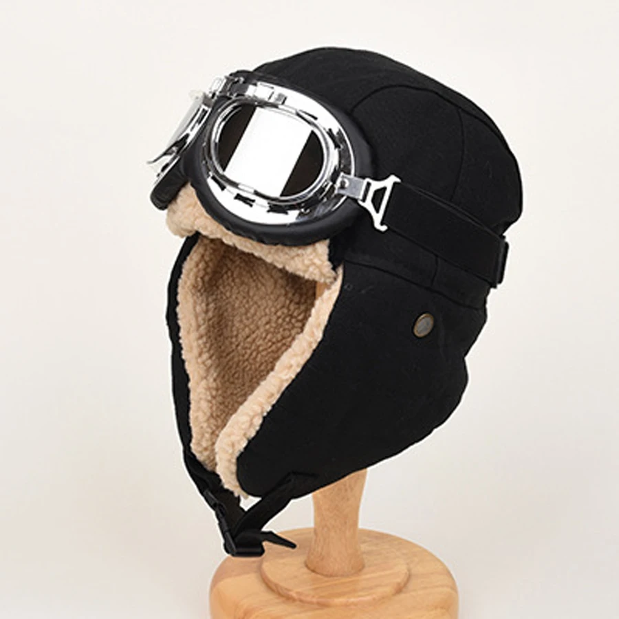Men Women Thick Warm Bomber Hat for Winter Hat,Earflap Hat