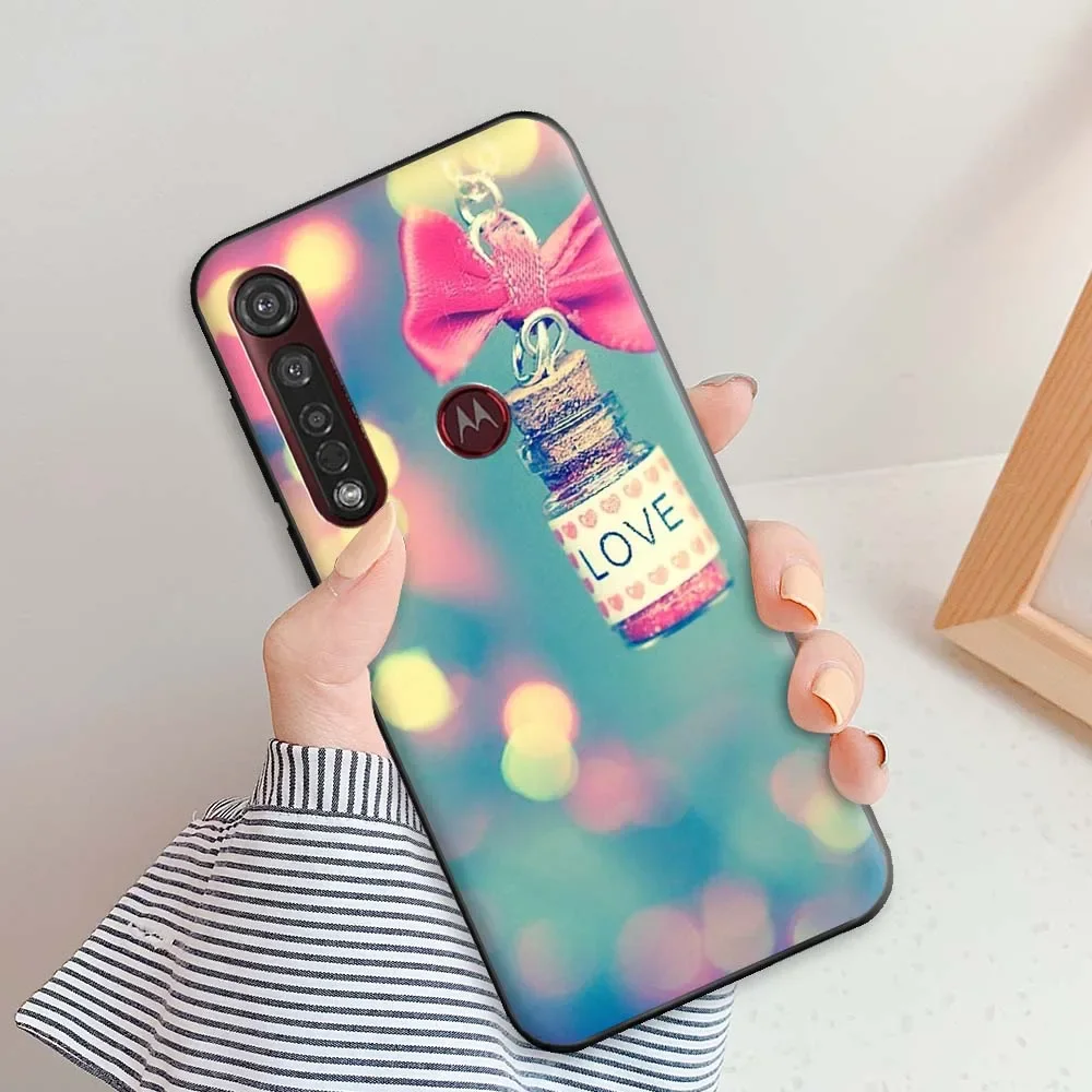 Sleek Matte Silicone Protective Case - Fashion TPU Back Cover for Motorola Moto G8 Plus, G8 Play & G8 Power