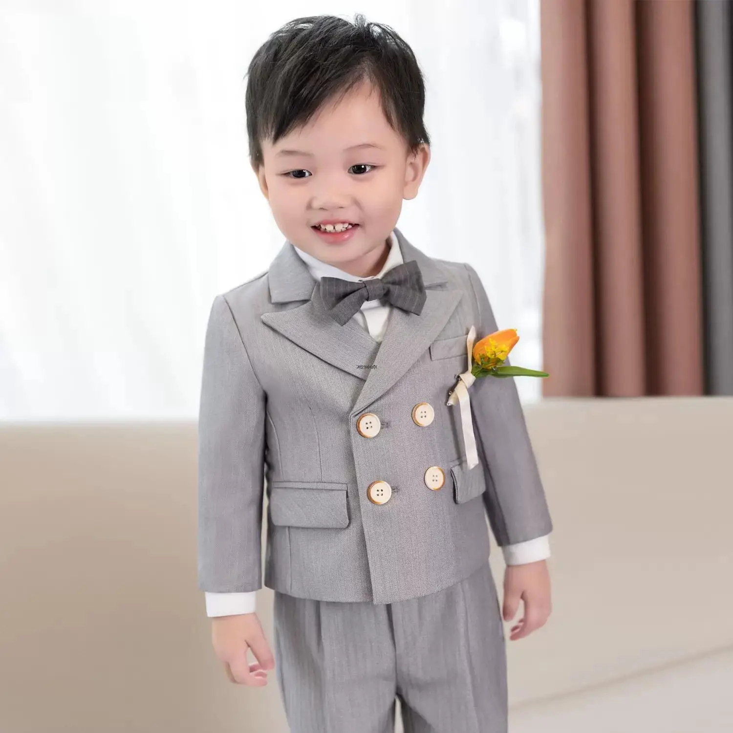 Boys Party Wear Blazer Suit | Gentleman Suit Children | Boys Blazers Suits  Kids - 2-14 - Aliexpress