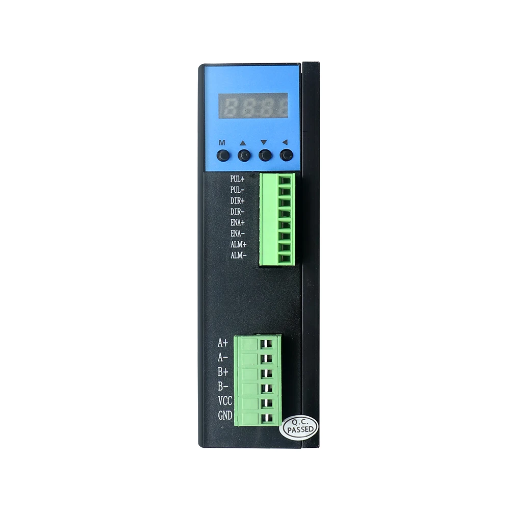 HLTNC DM865C 6.5A DC24V 80V 디지털 스테퍼 모터 드라이버 컨트롤러(CNC 조각사용 디스플레이 포함) Nema34 86 2상 엔진