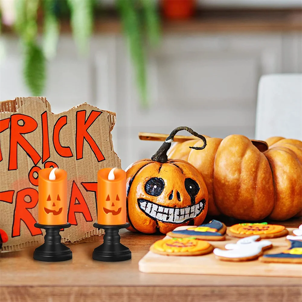 Рисунок 4 - светодиодные свечи в виде тыкв