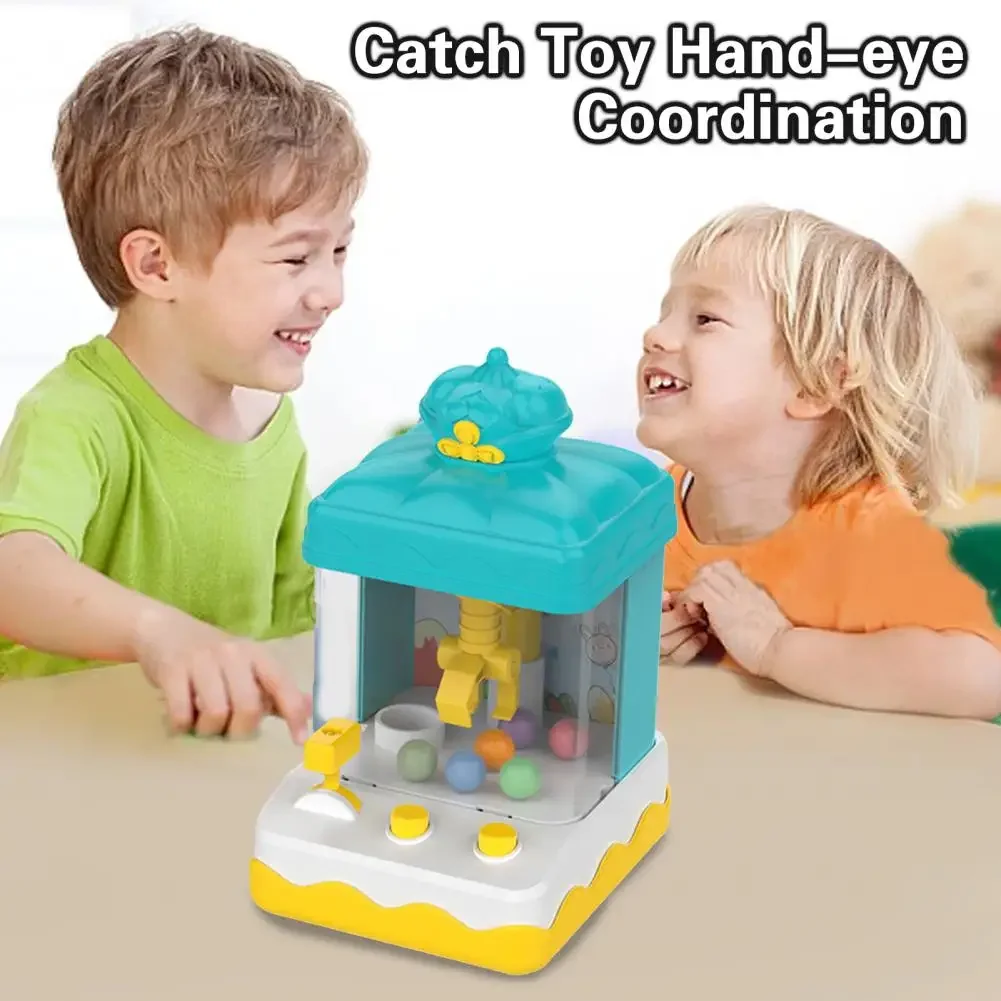Animals Claw Machine Balls Doll Machine Interactive Catch Toys Kids Playhouse Education Toys Children Birthday Gifts Boys Girls 5