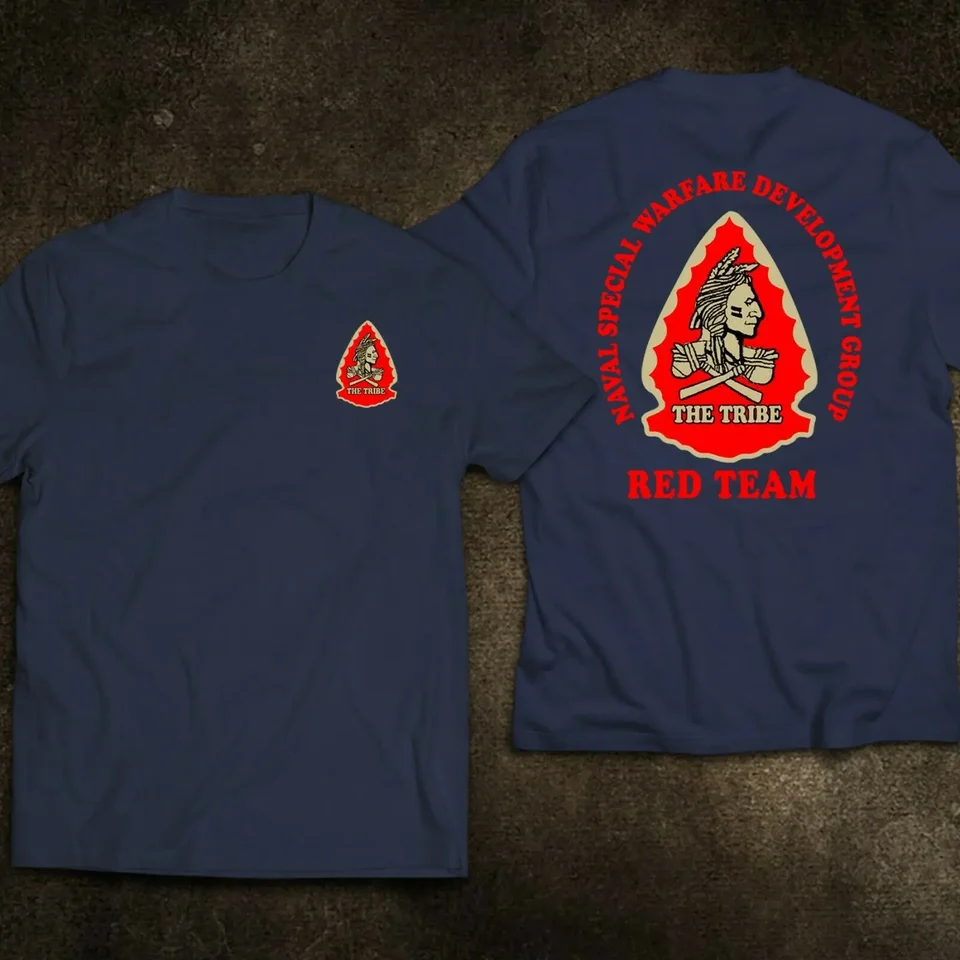 Naval Special Warfare Development Group Red Team The Tribe T-Shirt 100%  Cotton O-Neck Summer Short Sleeve Casual Mens T-shirt - AliExpress, image size:960x960