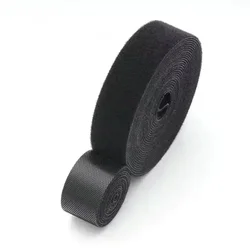 Nylon Cable Management Tape & Cord Protector Organizer - 3M (Black)