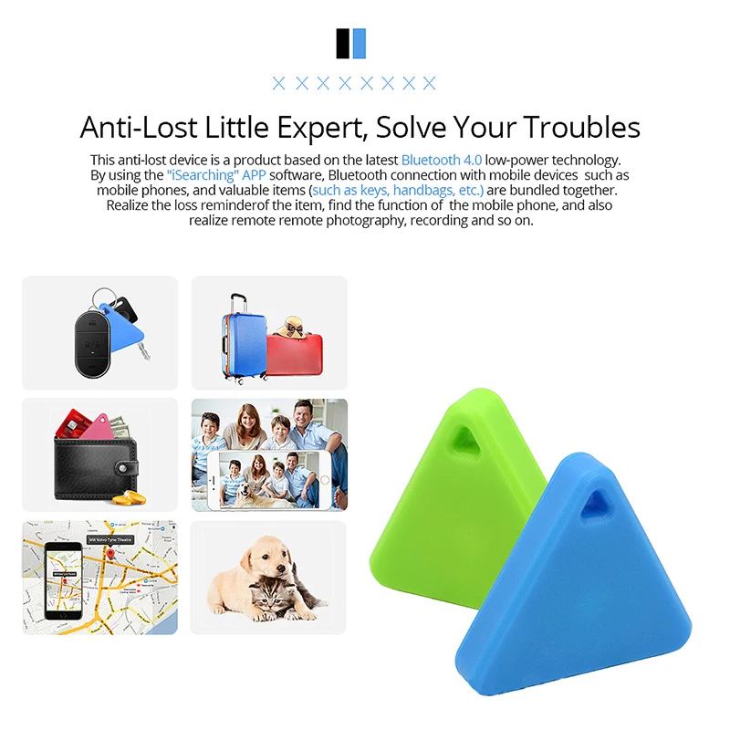 Mini Tracking Device Air Tag Key Child Finder Pet Tracker Location Smart Bluetooth GPS Tracker Car Pet Vehicle Anti Lost