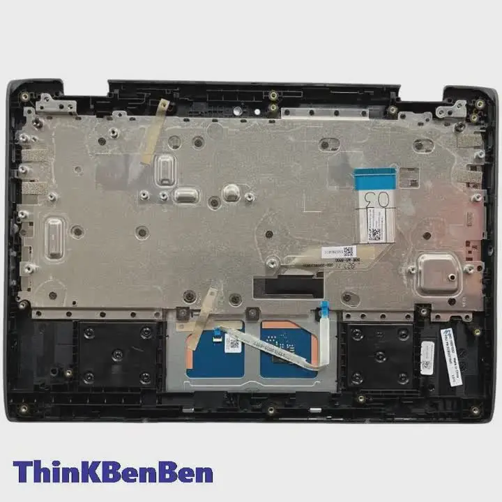 Великобритания английская черная клавиатура верхний чехол упор для рук Lenovo 300e