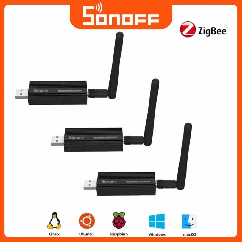 

SONOFF ZB Dongle-E USB Dongle Plus ZigBee Беспроводной анализатор шлюза Zigbee ZHA Zigbee2MQTT с предварительной вспышкой как фотография