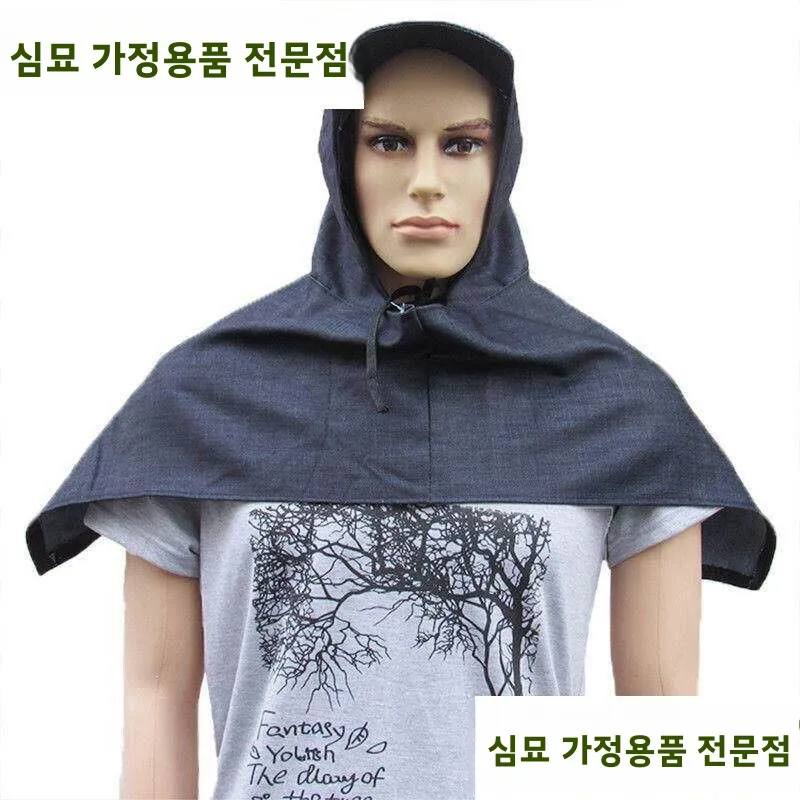 두꺼운 캔버스 노동자 어깨 패드, 고강도 이사 작업자 보호용 반원형 코트 데님 원단 이사 보호 패드