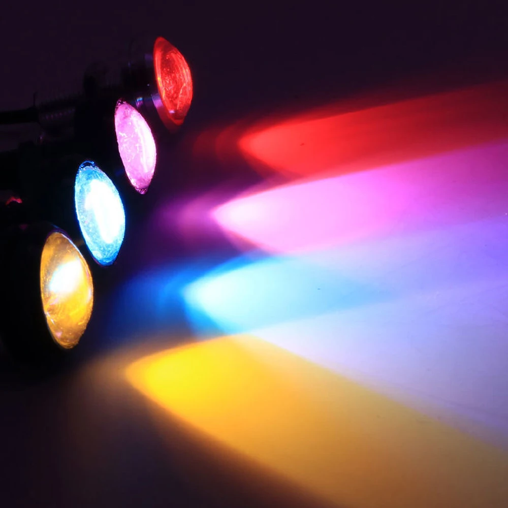 10개 DC12V 18mm 이글 아이 DRL LED 광원 주간 주행등 작업등 방수 ..