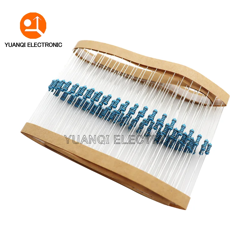 Metal Film Resistor 100PCS/LOT 1/4W 1% 0.25W 0.1 0.15 1.5 12 33 47 68 100 150 240 560 1K 3.3K 8.2K 10K 100K 680K 1M 10M 22M ohms