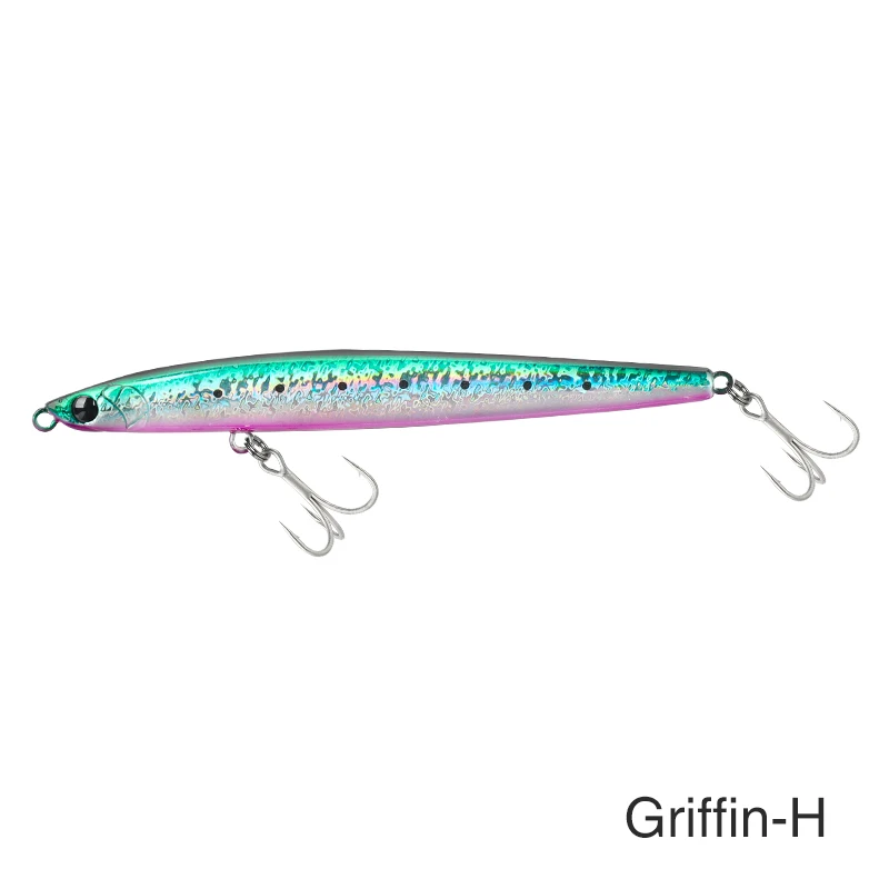Ultra Long Casting Sinking Pencil Slim Artificial Hard Bait for Trout and Bass Fishing