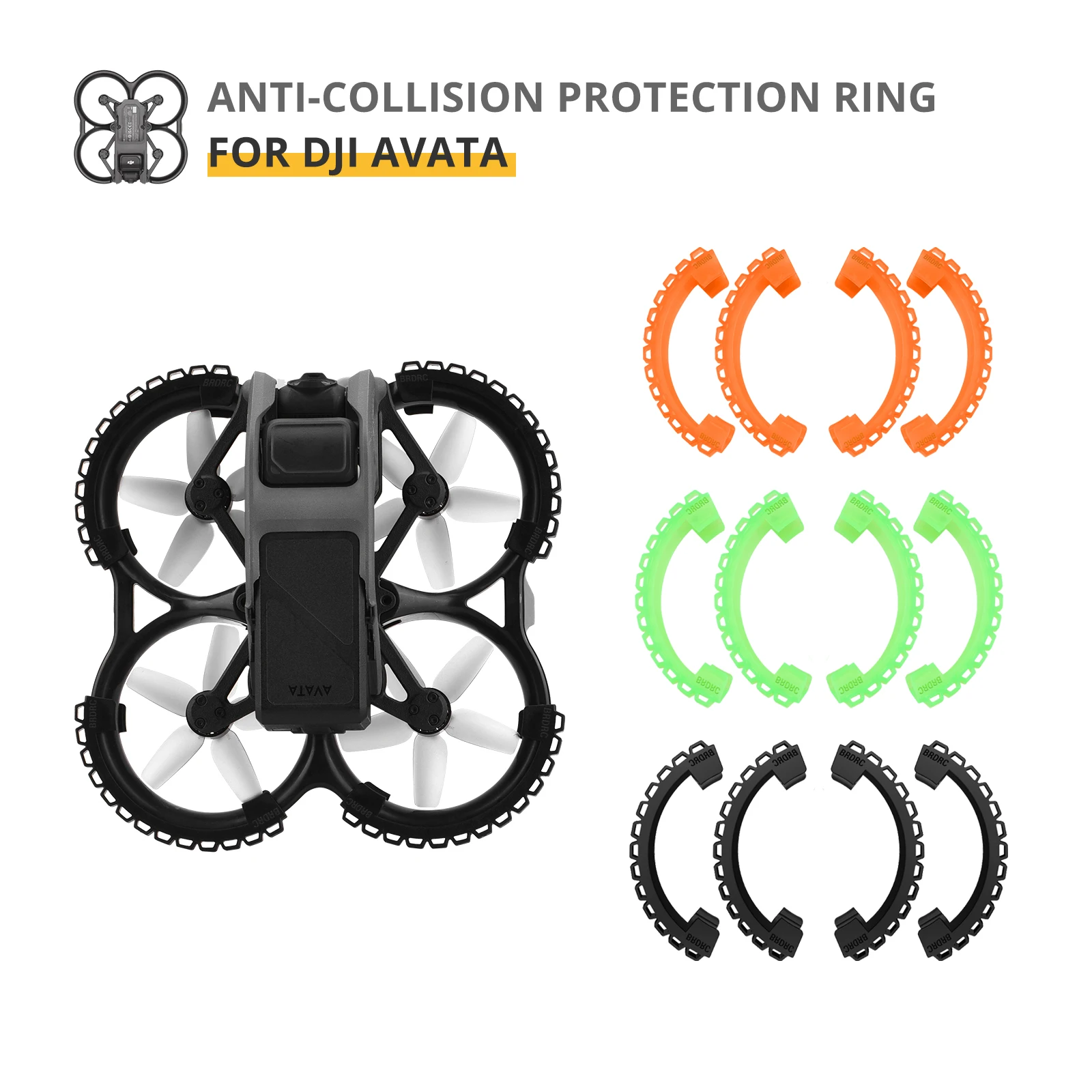 PropellerGuardforDJIAVATAAnticollisionProtectionRingSafety