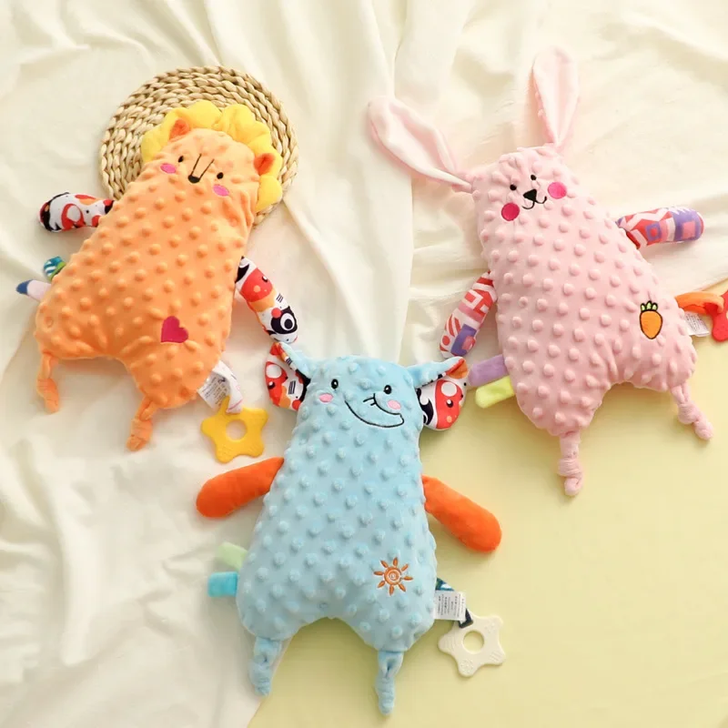 Pacifying Doll Plush Toy Baby Sleeping Safety Dental Gum
