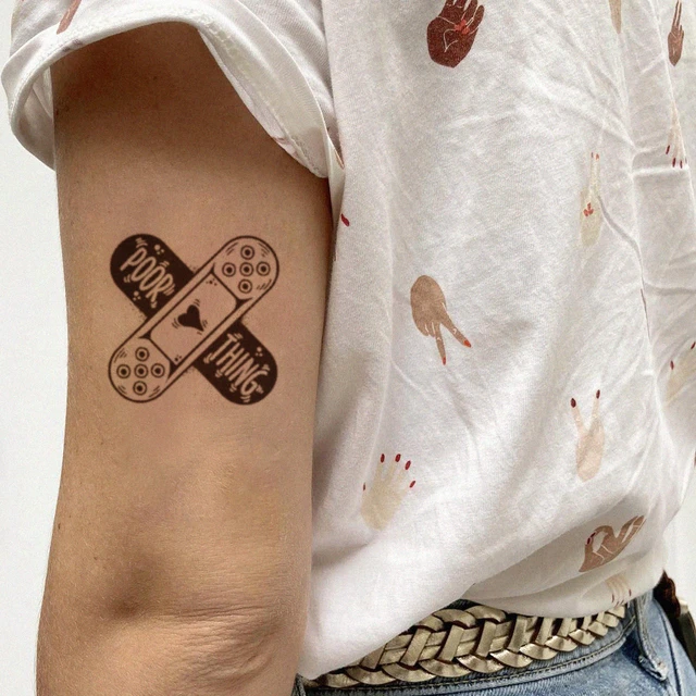 Buy Tattify Band Aid Temporary Tattoo - Boo Boo (Set of 2) Online at  desertcartINDIA