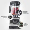 Professional Series 750 Blender, Professional-Grade, 64 oz. Low-Profile Container, Black, Self-Cleaning - 1957 4