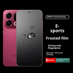 3 - Pack Full Cover Matte Hydrogel TPU Screen Protector Film - Soft, Clear, and Durable Protection - OPPO Find X9 (Clear)