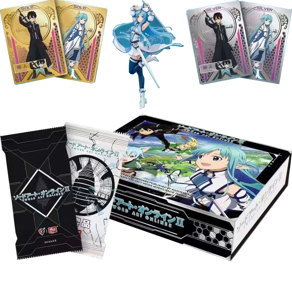 

Special offer products Sword Art Online Limited Case Rare Anime Collection Cards Table Playing Game Board Cards Kid Toy Gift
