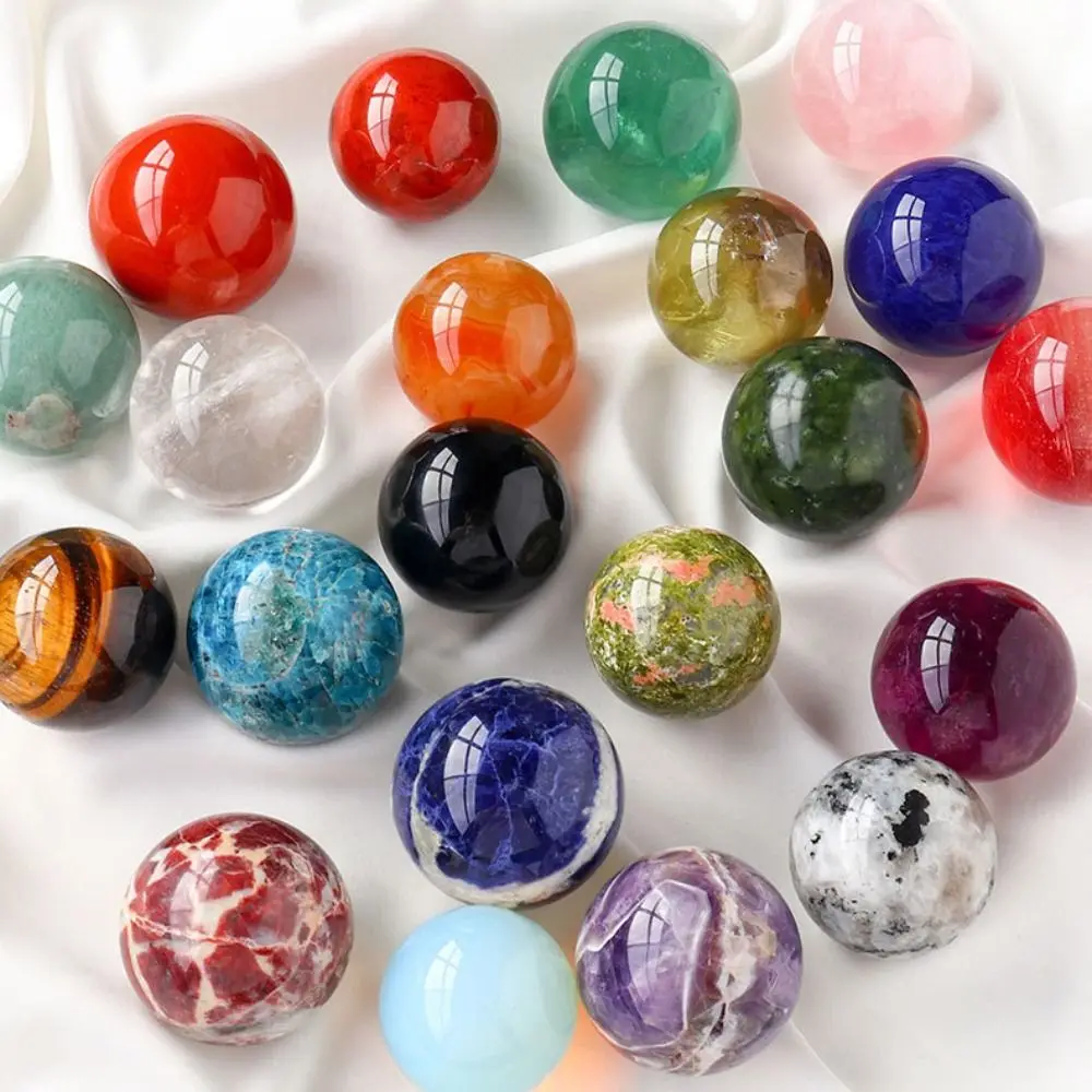Artigianato Naturale Guarire La Mente Souvenir Regalo Sette Stelle Array Ornamenti Di Palline Di Pietra Originali Sfera Di Cristallo Cristallo Natural