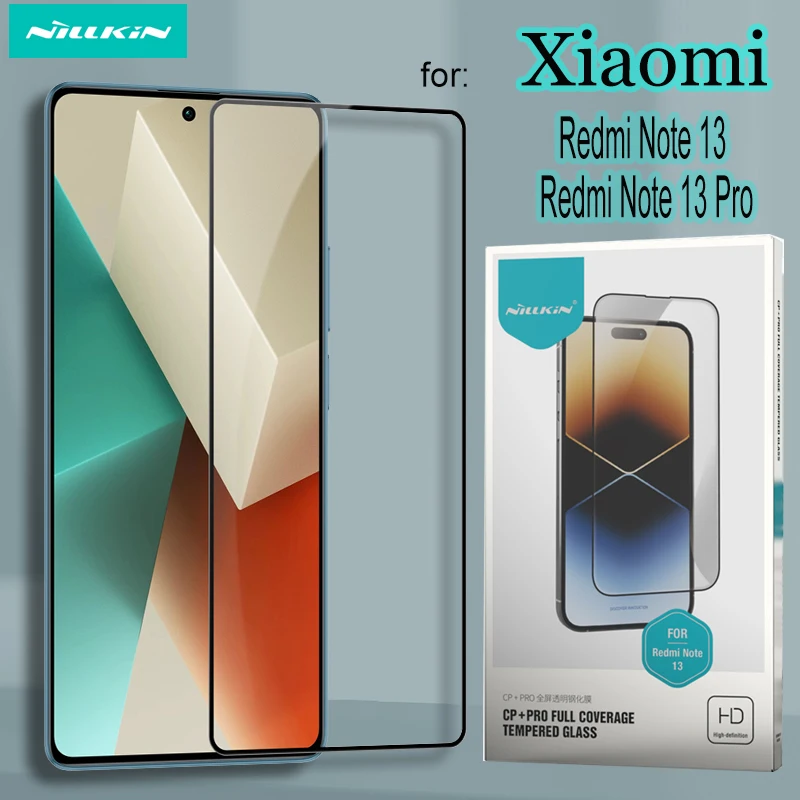 

for Xiaomi Redmi Note 13 Pro Note13 Tempered Glass Nillkin 9H Clear 0.33mm Ultra Thin Full Coverage Glass Screen Protector