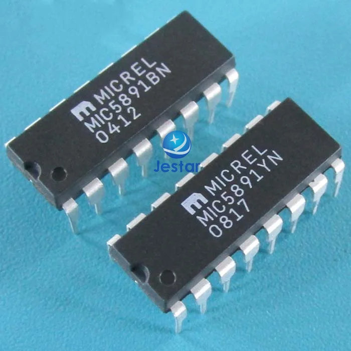 10pcs/lot MIC5891YWM MIC5841YWM MIC5891 MIC5891YN MIC5891BN 8-Bit ...