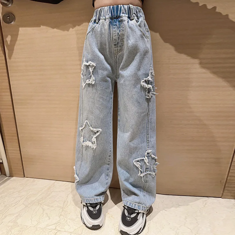 Cargo Pants Trendy Jeans For Girls Baggy Lilgiuy Little Girls Jeans