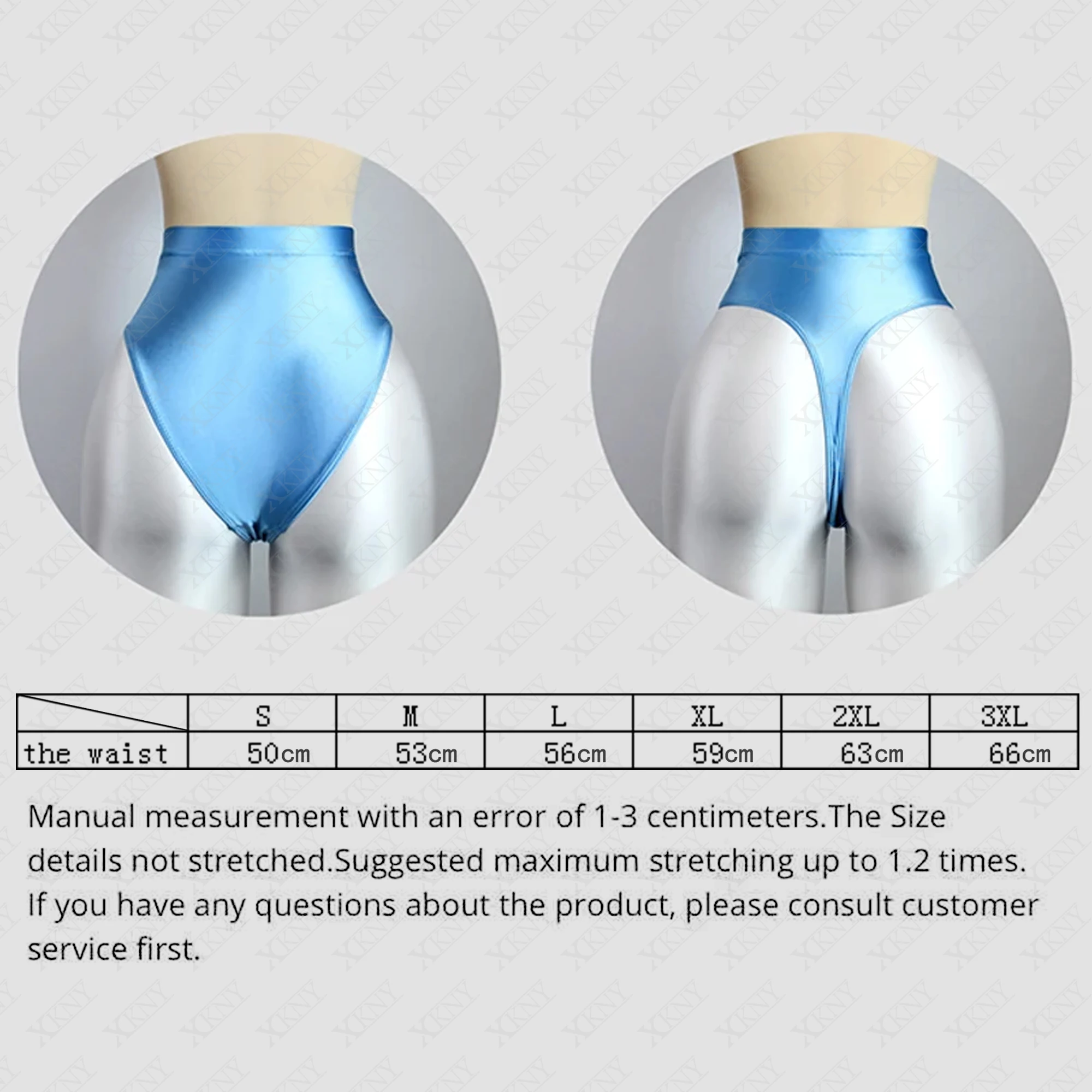 Masked staffs glossy T-shaped pants with buttocks sexy Silky solid bikini high waist tights underpants and high fork Oily briefs