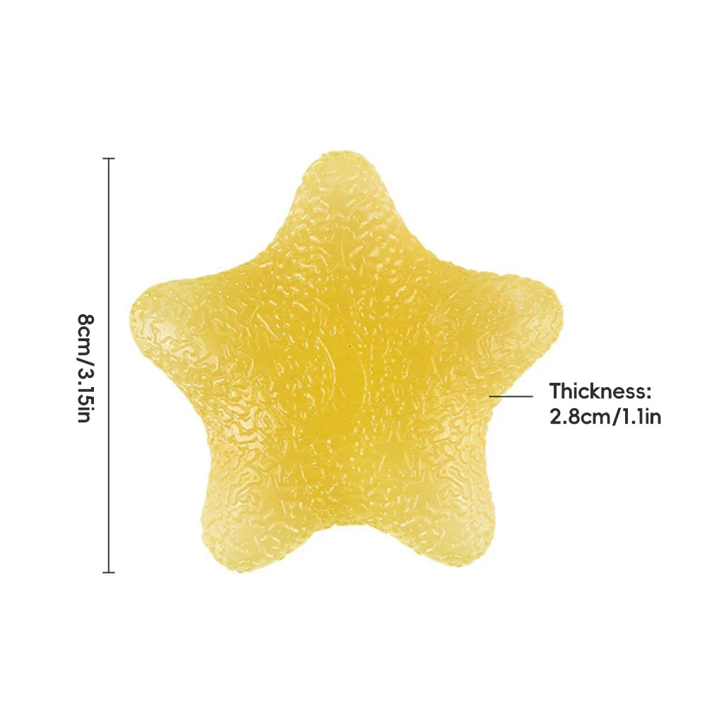 1Pc TPE Hand Grip Trainer Grip Training Exercise Squeeze Hand Stress Ball Squeeze Stress Relief Wrist Strength Trainer