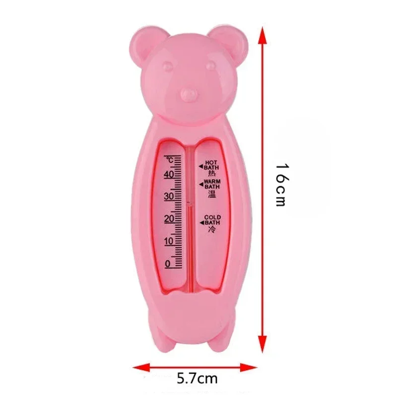 Small Bear Baby Bath Thermometer Newborn Water Temperature Meter Bath Toys Care Accessories