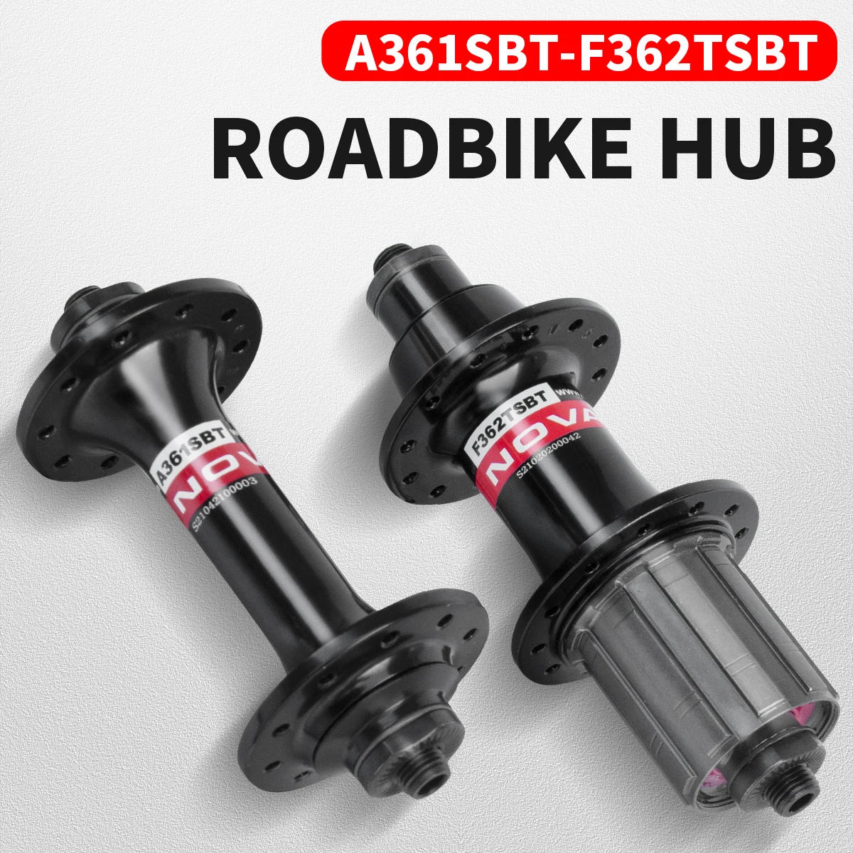 Novatec ロードバイク ベアリング ハブ 20 スポーク フロント 24